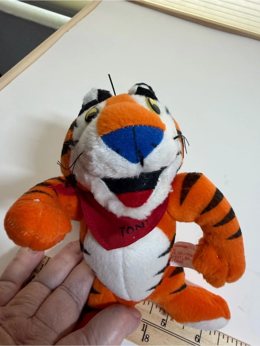Two Kellogg Tony the Tiger plush